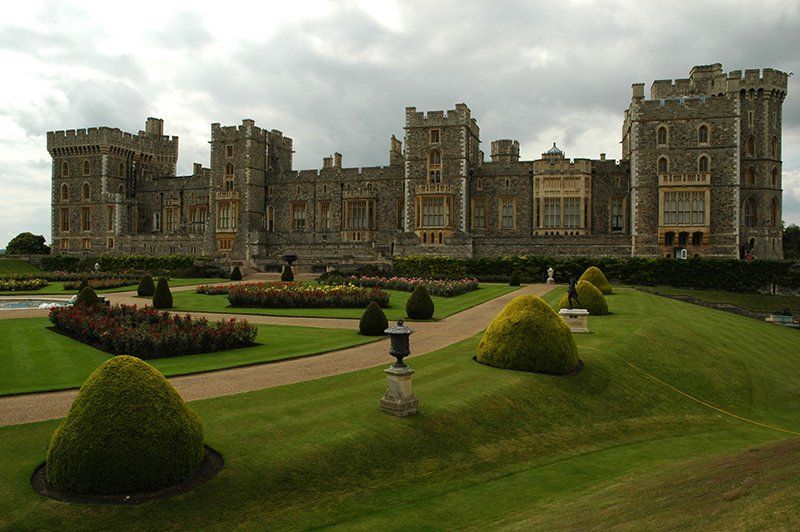 Windsor Castle and the Gardens of Savill