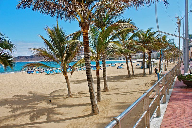 Beautiful sandy beaches