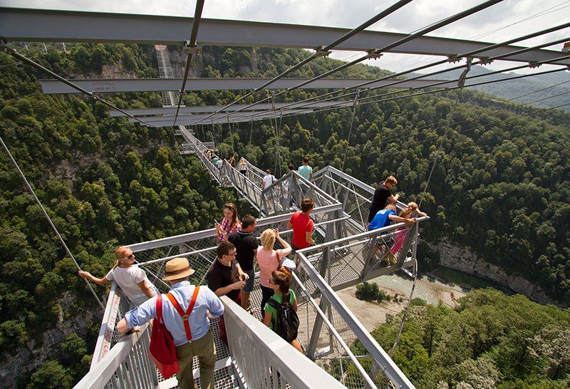 Parcul de distracții este la înălțime, SKYPARK.