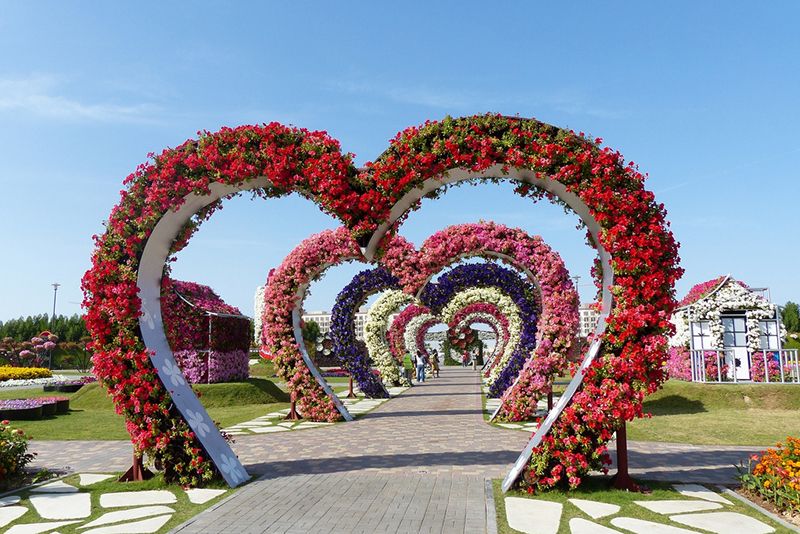 Парк Dubai Miracle Garden