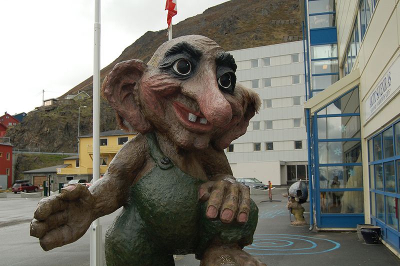 Simbolul Norvegiei - trolii