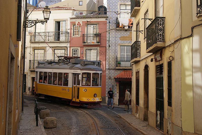 Lisbon tram
