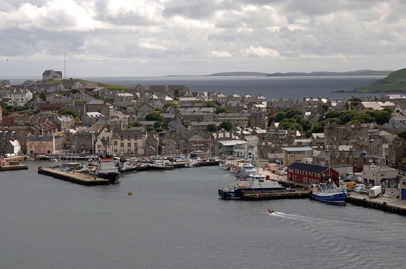 Lerwick, insula Muirland, Insulele Shetland, Scoția, Marea Britanie