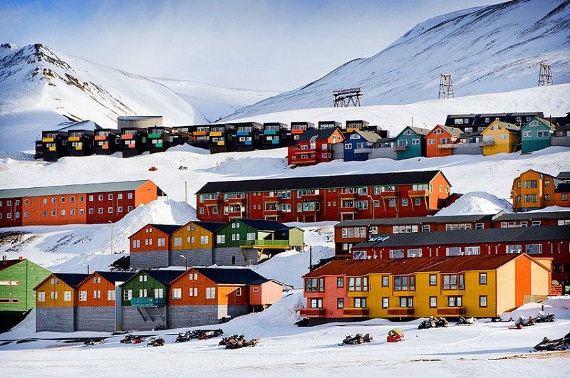 Longyearbyen, West Island of Spitsbergen, Spitsbergen archipelago, Norway