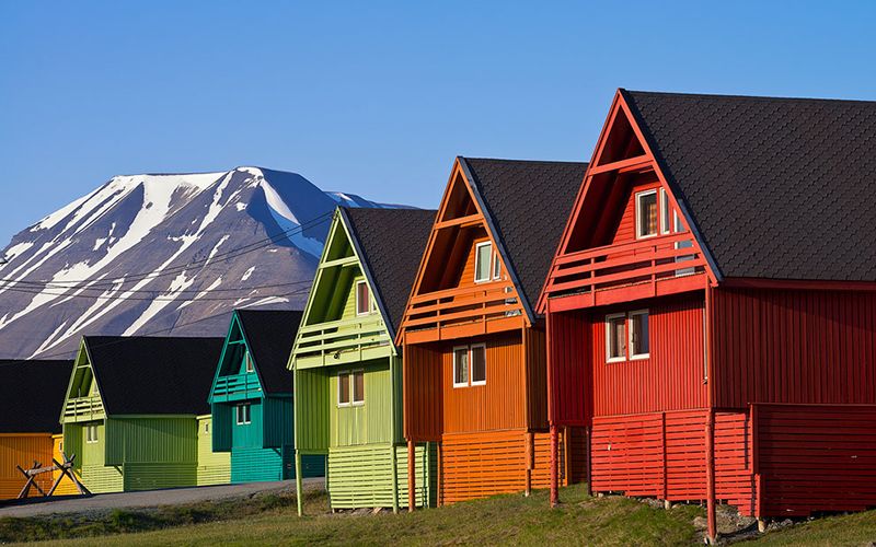 Colorful cottages