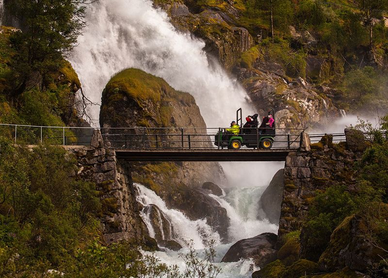 Kleivafossen Waterfall