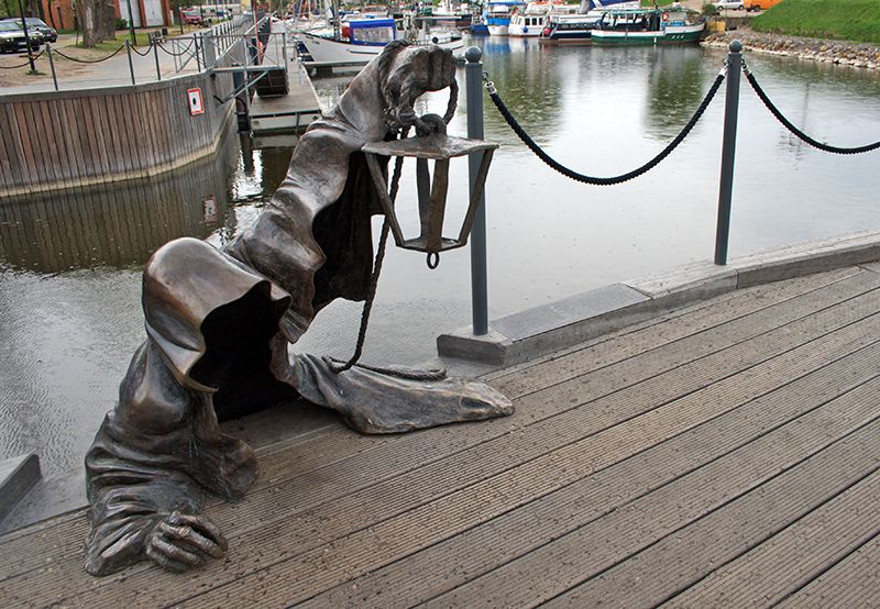 Sculpture “Black Phantom”