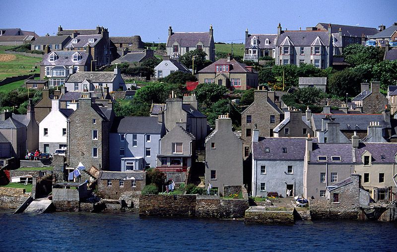 A small town Stromness