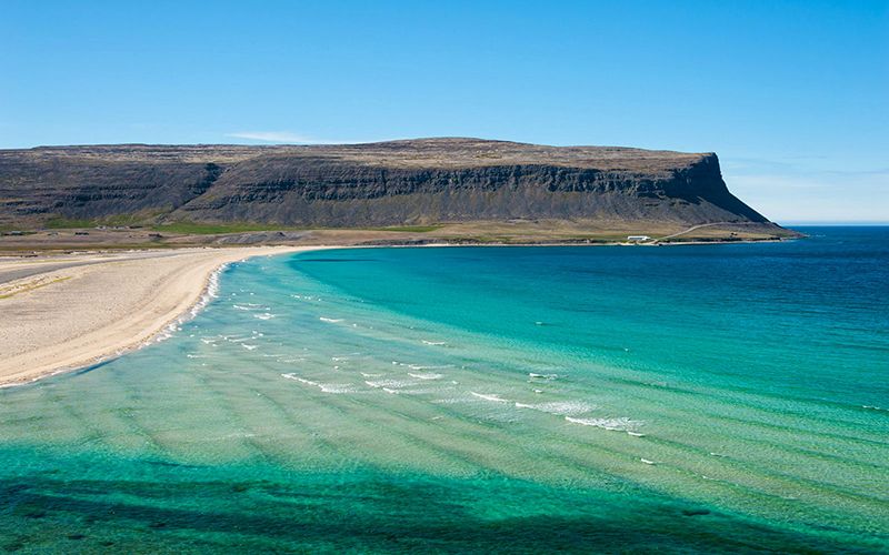 Plajele fiordurilor de Vest