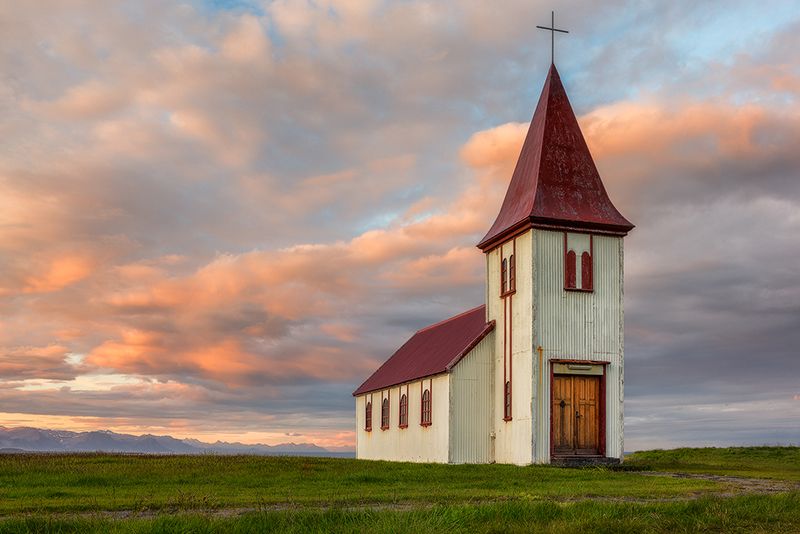 Peninsula Snæfellsnes, biserica