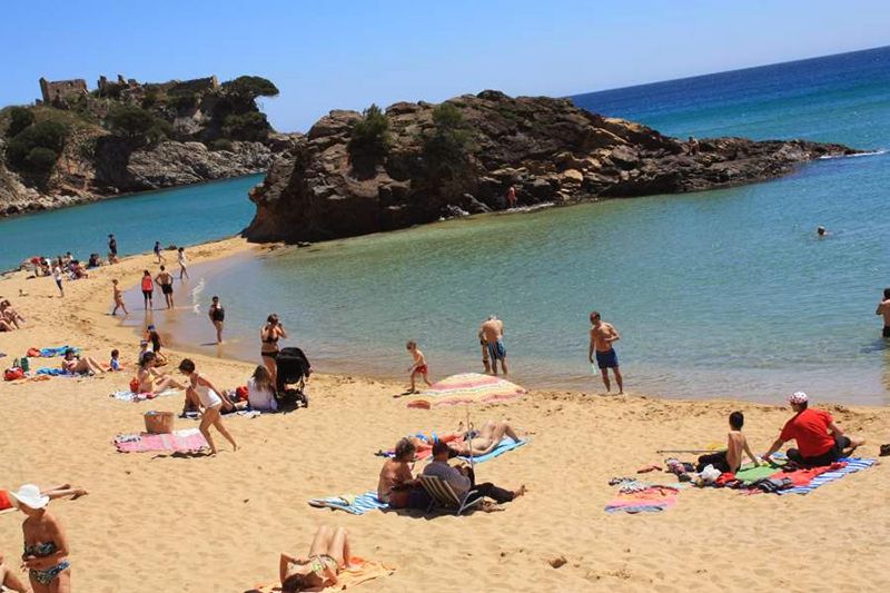 Beach at La Fossa
