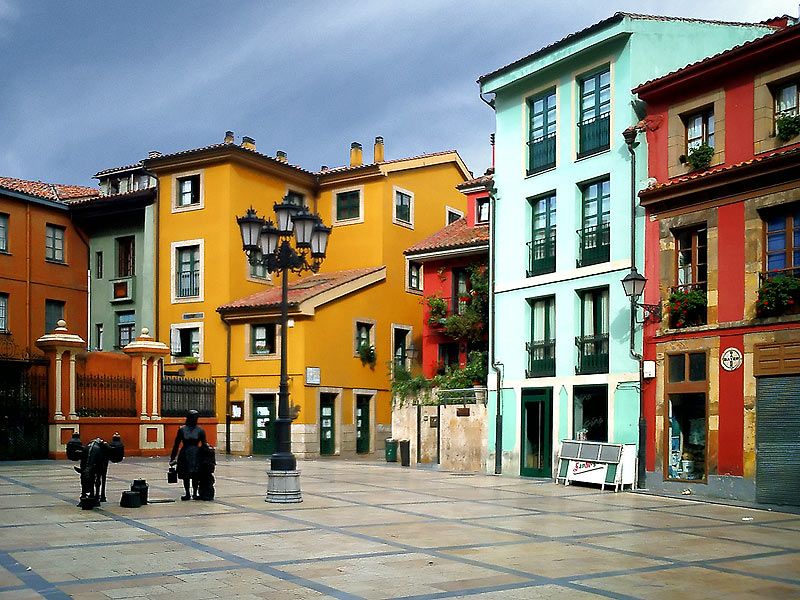 From Santander, you can go to wonderful Oviedo.