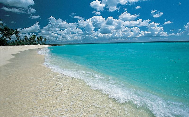 Linia de coastă din Punta Cana