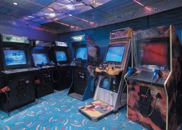 Arcadă de jocuri video (Arcade Room)