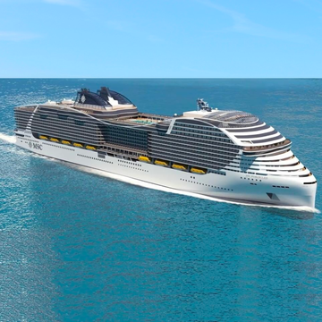 Лайнер MSC World Europa