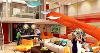 “Ultimate Family Suite” suite (105 m² + balcony 20 m²)