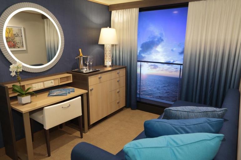Внутрішня каюта «Interior Stateroom with Virtual Balcony»