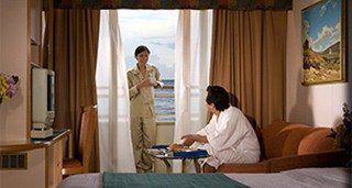 Каюта з балконом «Spacious Ocean View Balcony» (17 м² + балкон 4 м²)