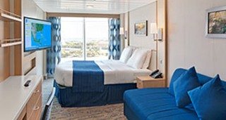 Каюта з вікном «Spacious Panoramic Ocean View» (18 м²)