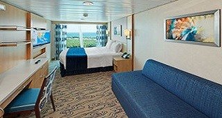 Каюта з вікном «Spacious Panoramic Ocean View» (16 м²)