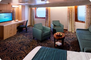 "Junior Suite with Balcony" suite