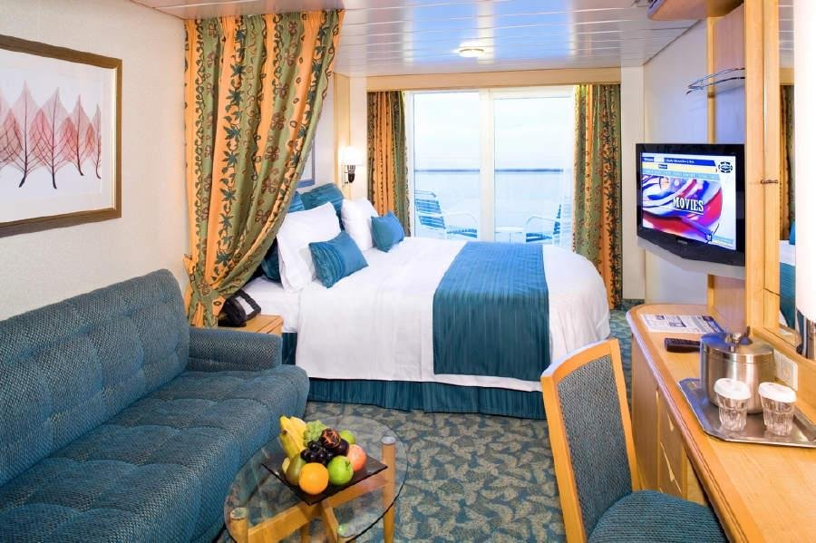 “Superior Ocean View Stateroom with Balcony” cabin