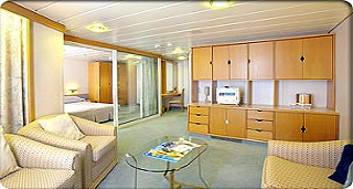 “Grand Suite - 2 Bedroom’s” suite (48 m² + balcony 7 m²)