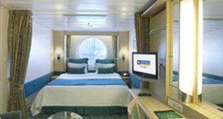 Cabină cu fereastră „Ocean View” (17 m²)