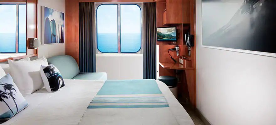Family Oceanview Picture Window Stateroom with window cabin