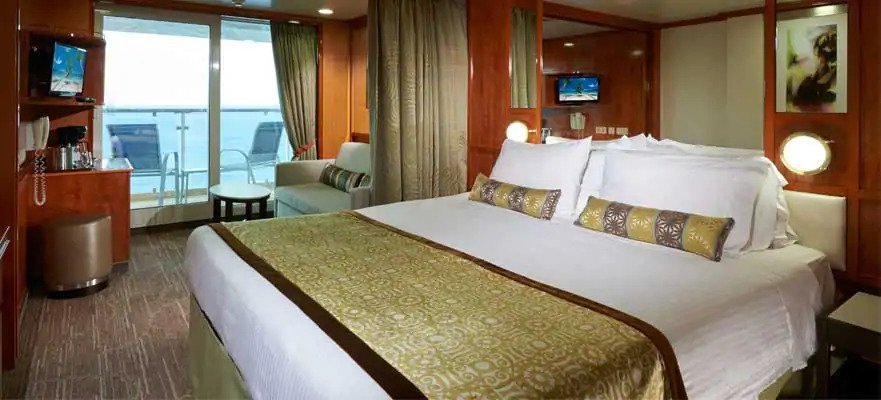 Міні-сьют «Mid-Ship Mini-Suite with Balcony»