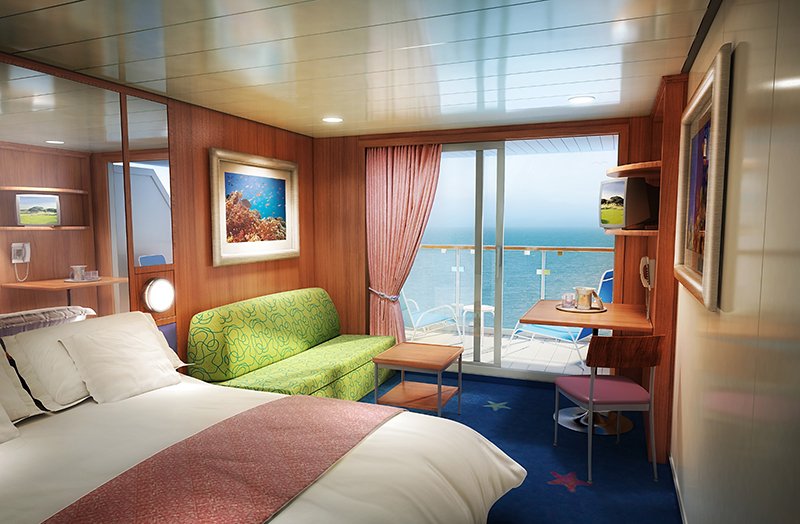 Каюта з балконом «Balcony Stateroom»