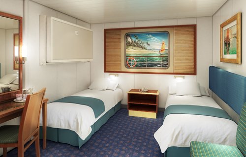 Cabina interna „Mid-Ship Inside”