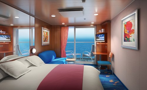 Каюта с балконом "Family Balcony Stateroom"