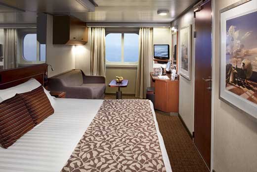 Каюта з вікном / «Ocean-view stateroom»