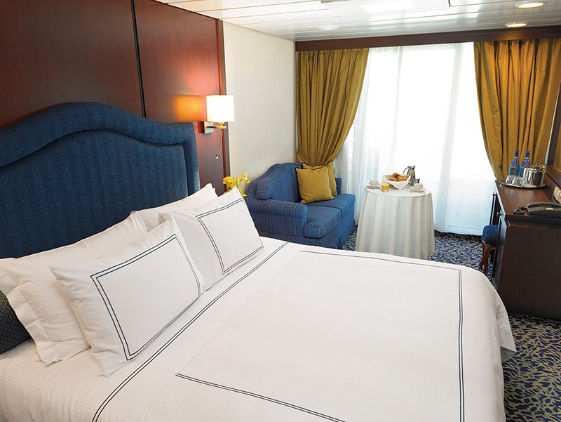 Каюта з балконом «Concierge Level Veranda Stateroom»