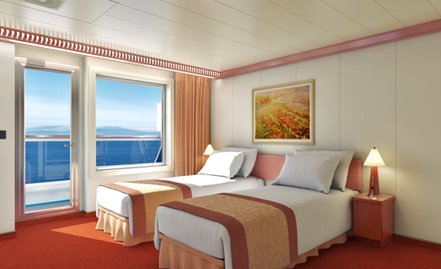 “Premium Balcony” cabin with balcony