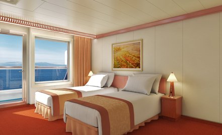 “Premium Balcony” cabin with balcony