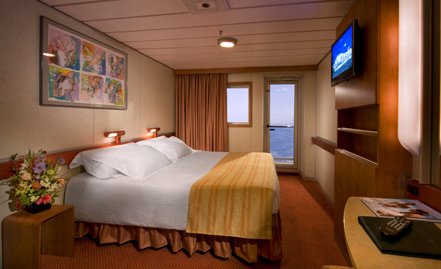 Cabin with Balcony “Aft-View Extended Balcony”