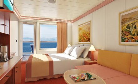 Stateroom with Balcony “Extended Balcony”