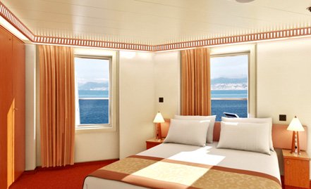Premium Vista Balcony stateroom with balcony