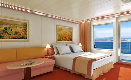 “Premium Balcony” cabin with balcony