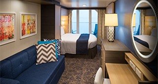 Каюта с балконом "Ocean View Balcony" (18 м² + balcony 5 м²)