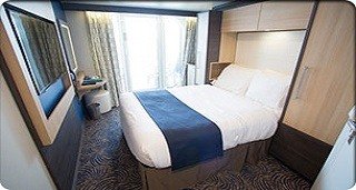Каюта с балконом "Studio Ocean View Balcony" (11 м² + balcony 5 м²)