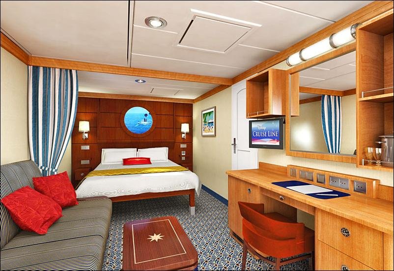 “Deluxe Inside Stateroom” Interior Cabin