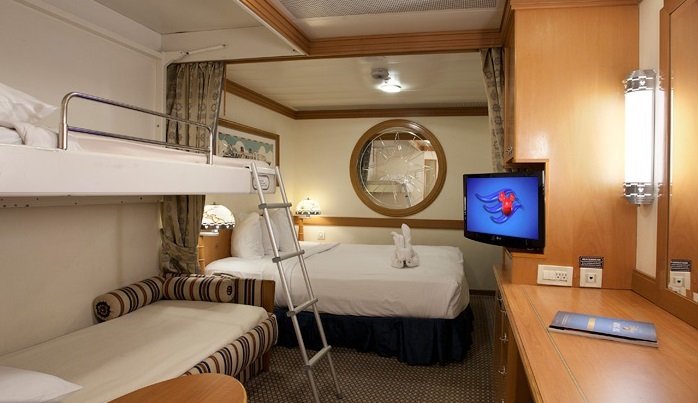 “Deluxe Inside Stateroom” inside cabin