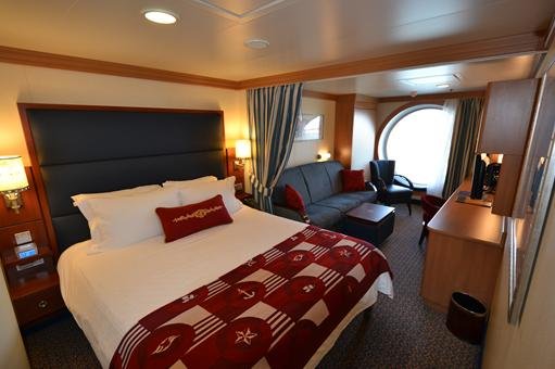 “Deluxe Oceanview Stateroom” with Window cabin