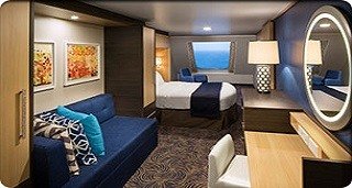 Cabină cu fereastră „Ocean View” (20 m²)