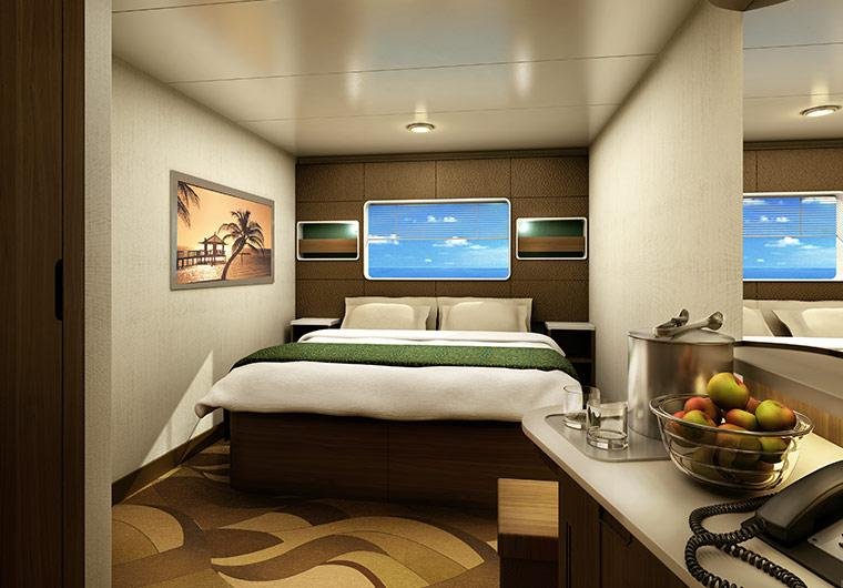 Каюта з вікном «Oceanview Stateroom with Large Picture Window»