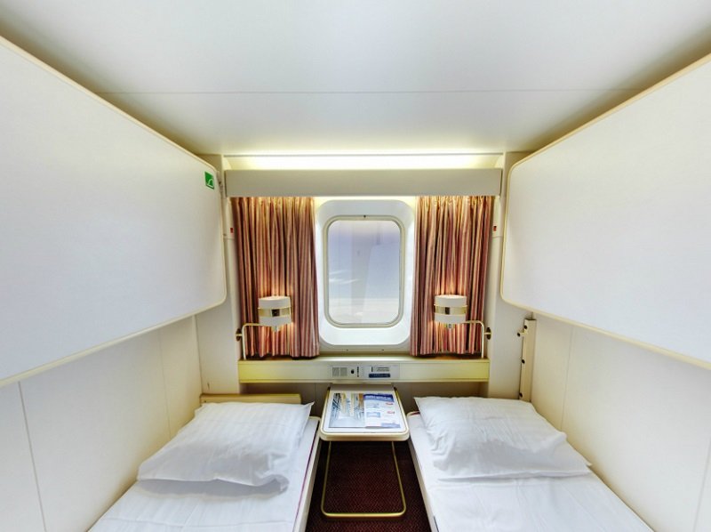 Cabină cu geam „Class A Cabin”