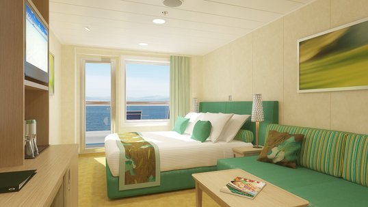 "Cloud 9 Spa Balcony" Stateroom with Balcony